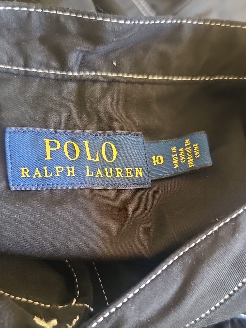 Ralph Lauren Black Cotton Midi Dress - Picture 9 of 10